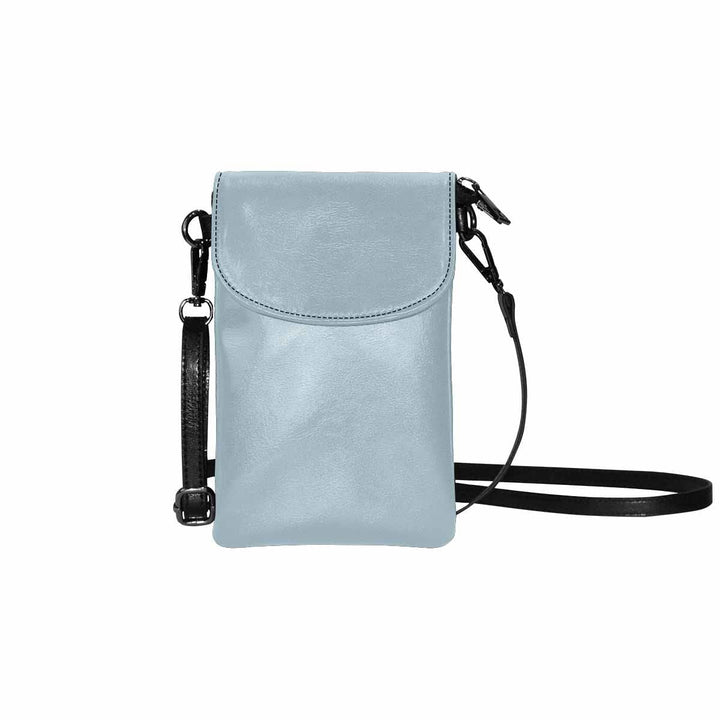 Womens Cell Phone Purse Pastel Blue - Bags | Crossbody Bags