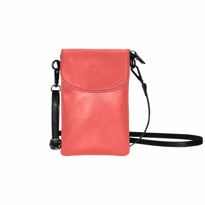 Womens Cell Phone Purse Pastel Red - Bags | Crossbody Bags