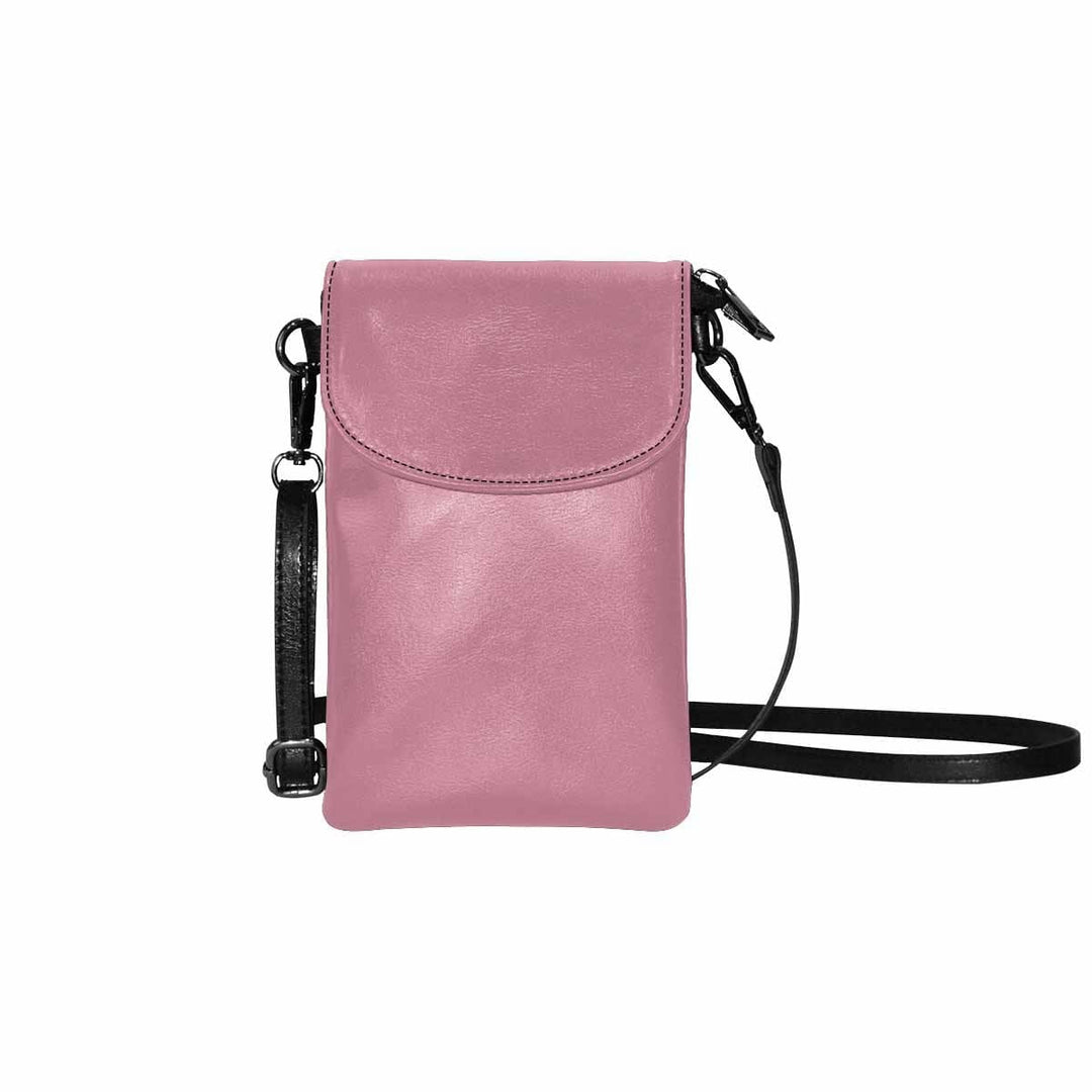 Womens Cell Phone Purse Puce Red - Bags | Crossbody Bags