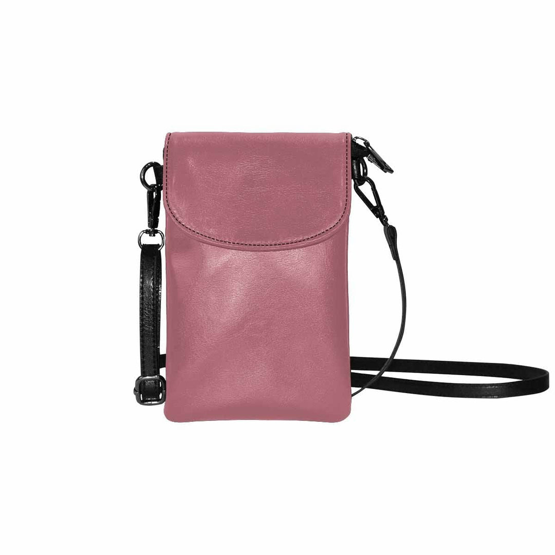 Womens Cell Phone Purse Rose Gold Red - Bags | Crossbody Bags