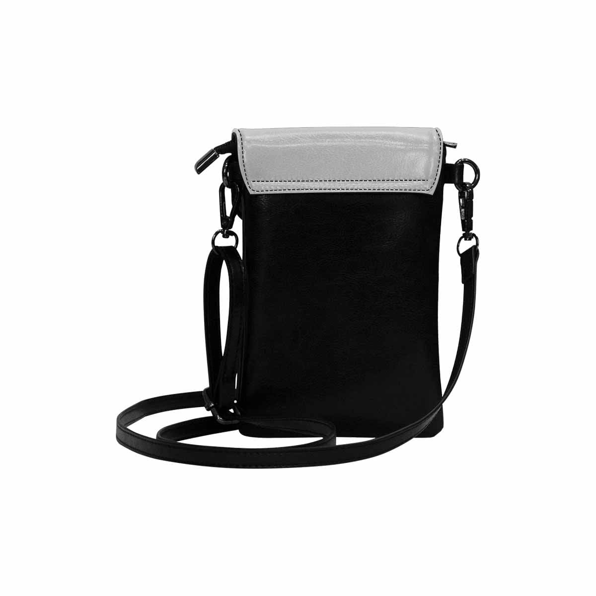 Womens Crossbody Bag Light Grey Small Cell Phone Purse - Bags | Wallets | Phone