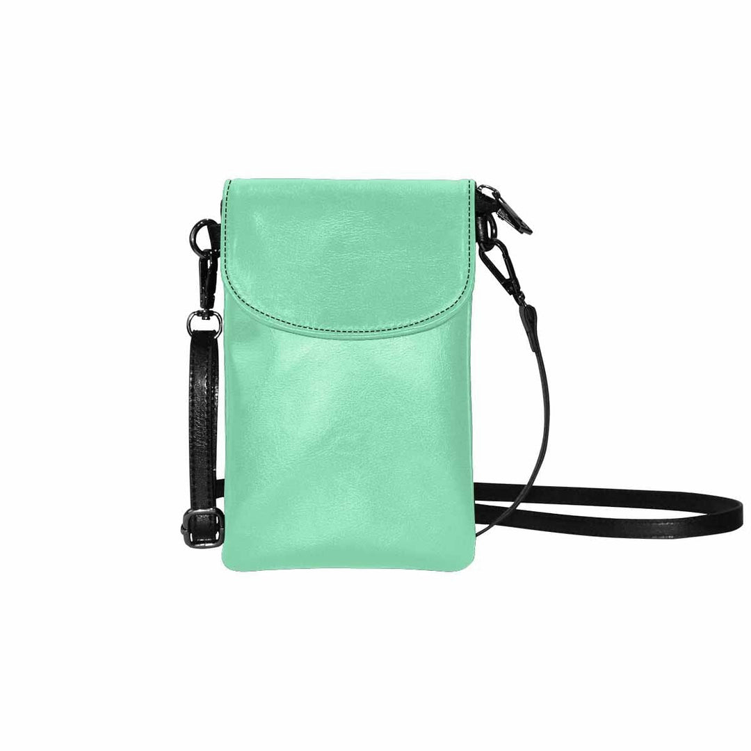 Womens Crossbody Bag - Seafoam Green Small Cell Phone Purse - Bags | Crossbody