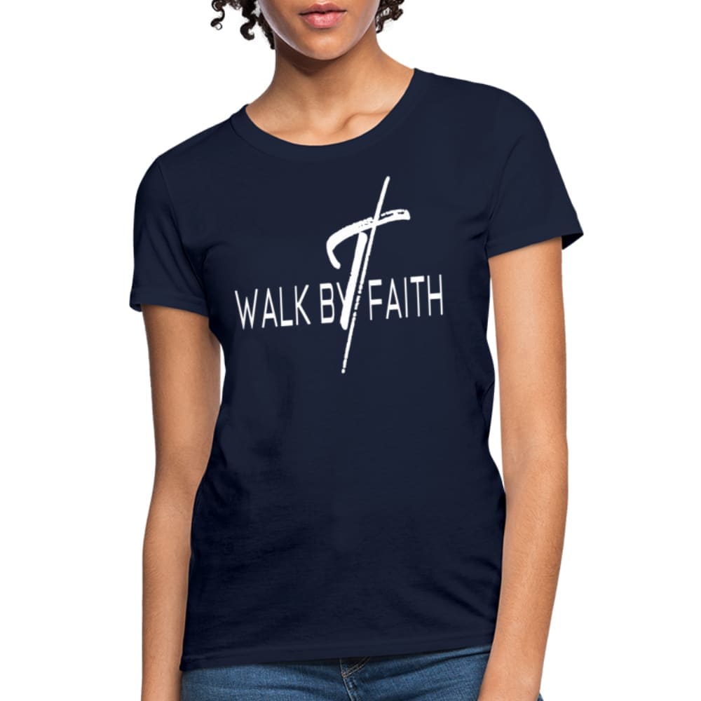 Womens Graphic T-shirt Walk By Faith Graphic Tee - Womens | T-Shirts