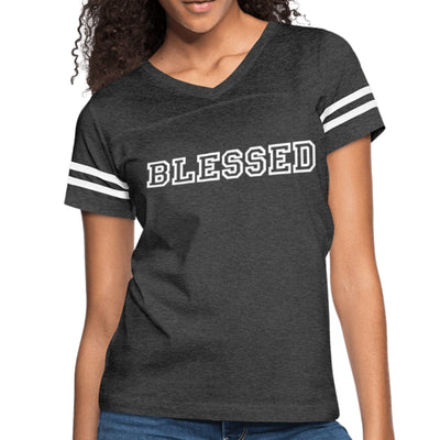 Womens Graphic Vintage Tee Blessed Sport T-shirt - Womens | T-Shirts | Vintage