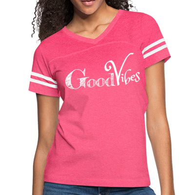 Womens Graphic Vintage Tee Good Vibes Sport T-shirt - Womens | T-Shirts |