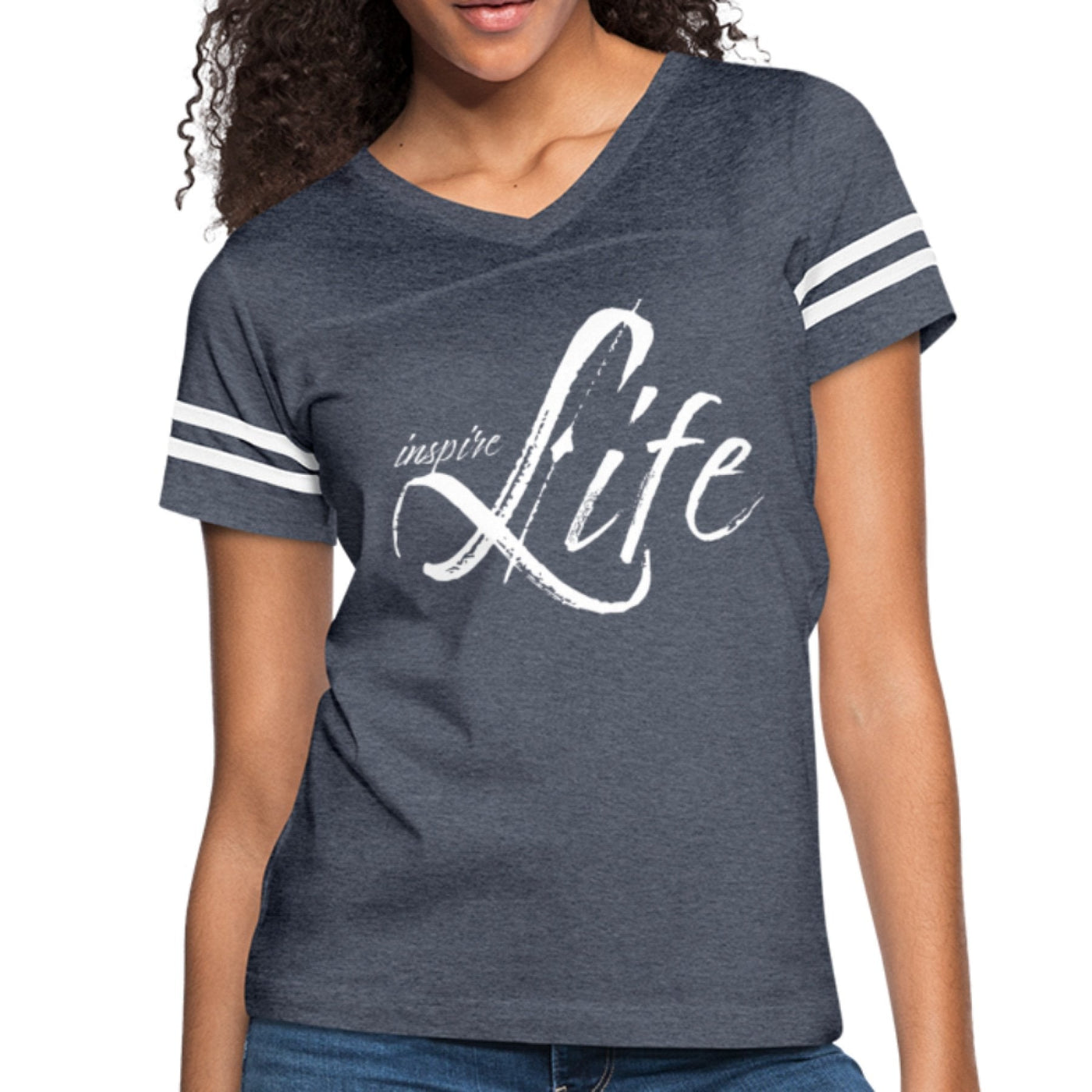 Womens Graphic Vintage Tee Inspire Life Sport T-shirt - Womens | T-Shirts |