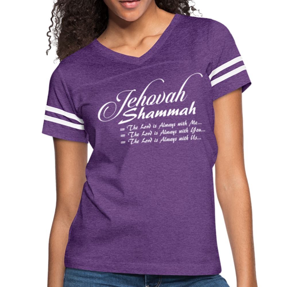 Womens Graphic Vintage Tee Jehovah Shammah Sport T-shirt - Womens | T-Shirts
