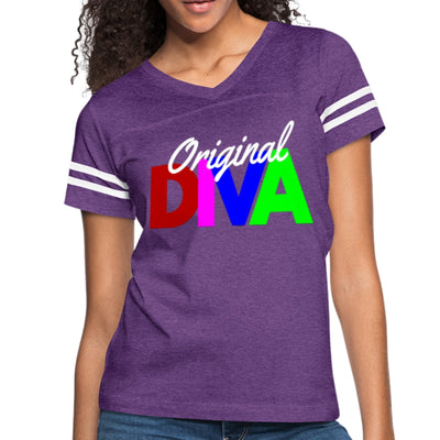 Womens Graphic Vintage Tee Original Diva Sport T-shirt - Womens | T-Shirts |
