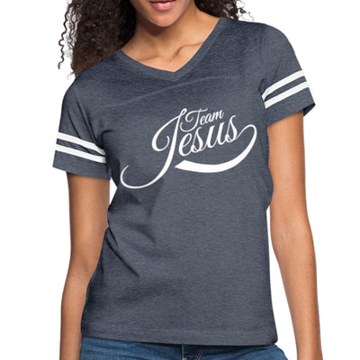 Womens Graphic Vintage Tee Team Jesus Sport T-shirt - Womens | T-Shirts |