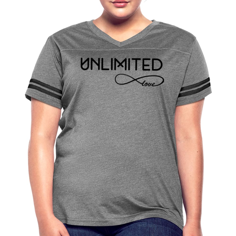 Womens Graphic Vintage Tee Unlimited Love Sport T-shirt - Womens | T-Shirts