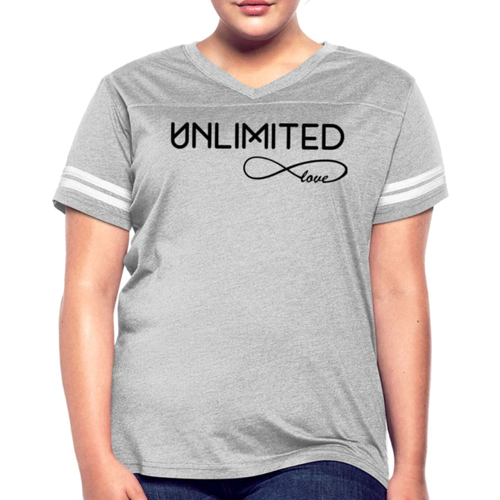 Womens Graphic Vintage Tee Unlimited Love Sport T-shirt - Womens | T-Shirts