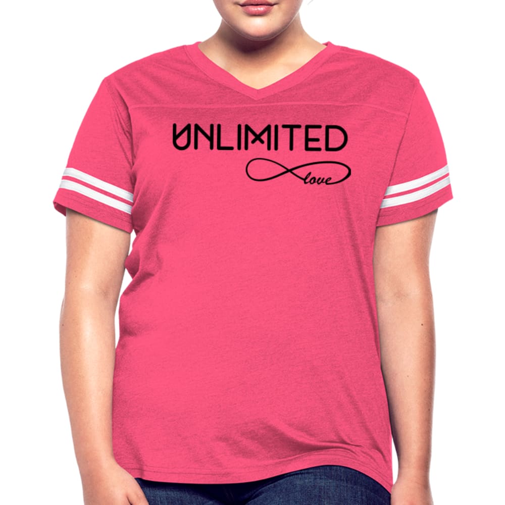 Womens Graphic Vintage Tee Unlimited Love Sport T-shirt - Womens | T-Shirts