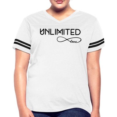 Womens Graphic Vintage Tee Unlimited Love Sport T-shirt - Womens | T-Shirts