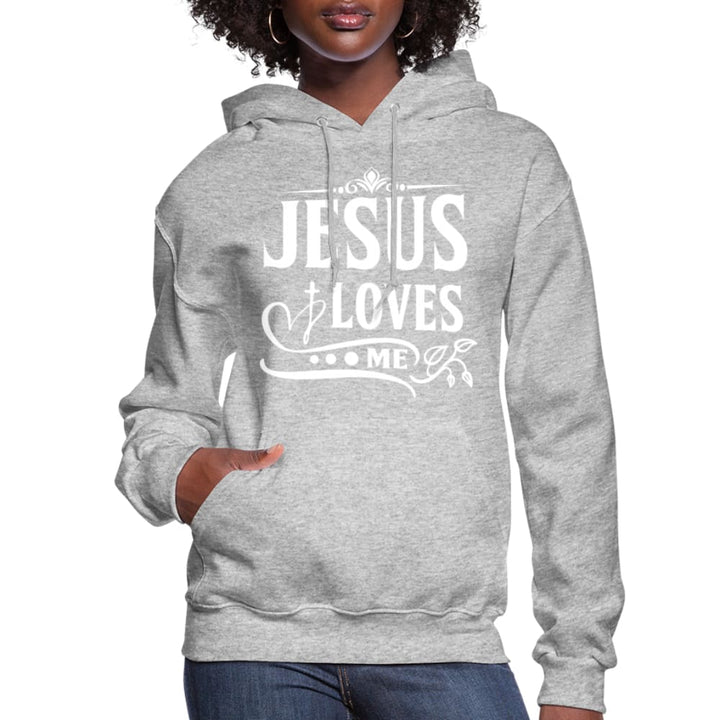 Womens Hoodie Jesus Loves - Womens | Hoodies