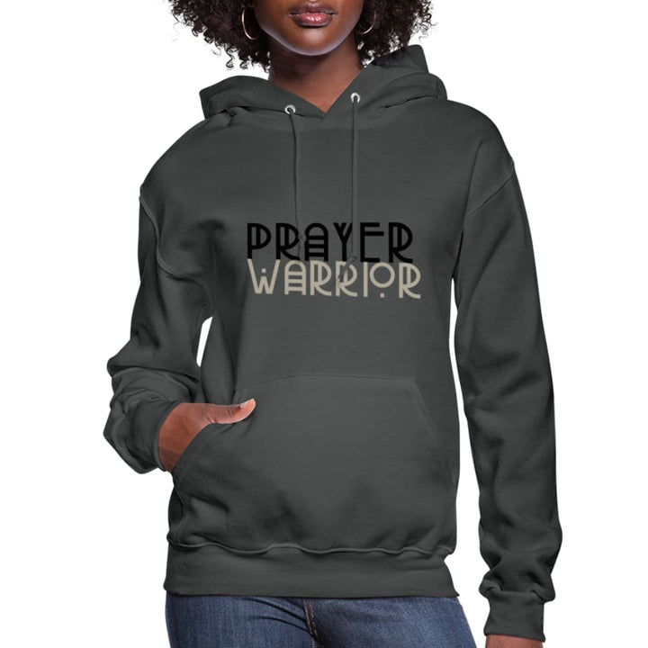 Womens Hoodie - Pullover Hooded Shirt / Prayer Warrior - S036873 - Womens