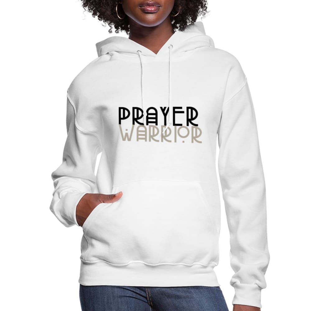 Womens Hoodie - Pullover Hooded Shirt / Prayer Warrior - S036873 - Womens