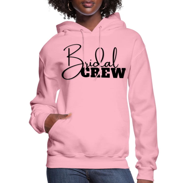 Womens Hoodie - Pullover Hooded Sweatshirt - Graphic/bridal Crew - Womens