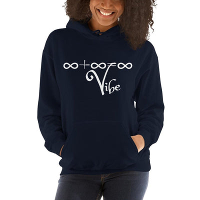Womens Hoodie - Pullover Hooded Sweatshirt - Graphic/infinite Vibe - Womens