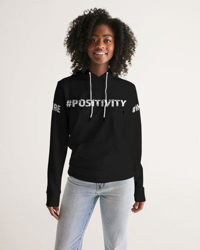 Womens Hoodie - Pullover Hooded Sweatshirt - Graphic/inspire Positivity - Womens