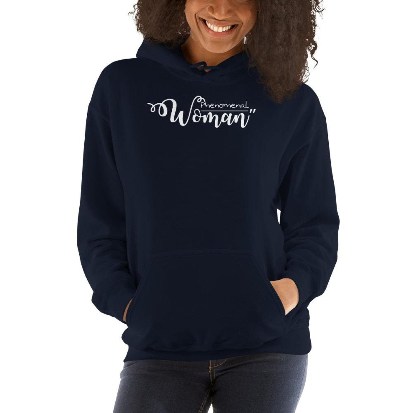 Womens Hoodie - Pullover Hooded Sweatshirt - Graphic/phenomenal - Womens |