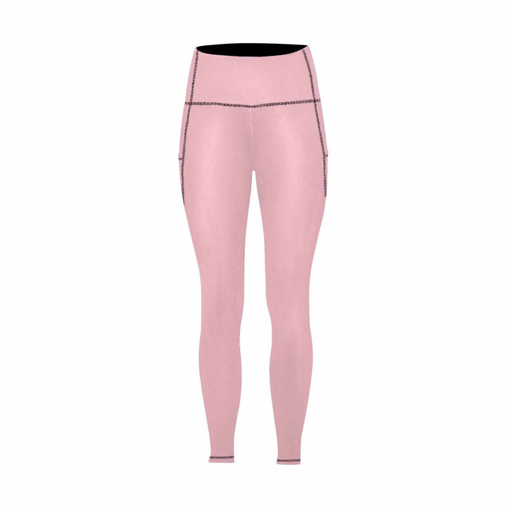 Womens Leggings with Pockets - Fitness Pants / Pink - Womens | Leggings