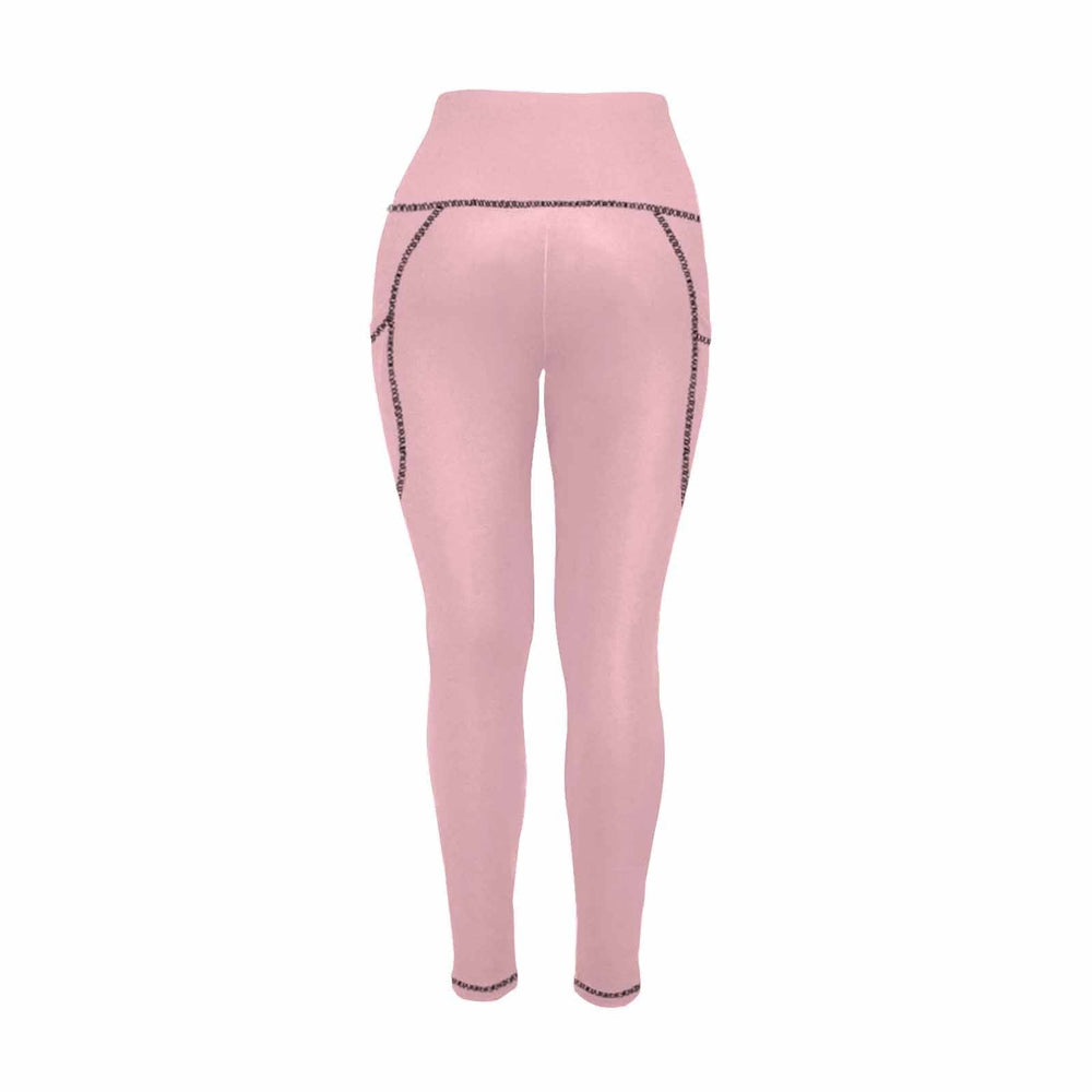 Womens Leggings with Pockets - Fitness Pants / Pink - Womens | Leggings