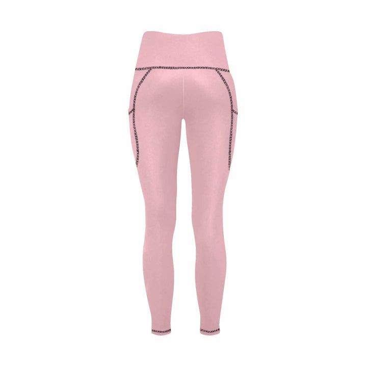 Womens Leggings with Pockets - Fitness Pants / Pink - Womens | Leggings