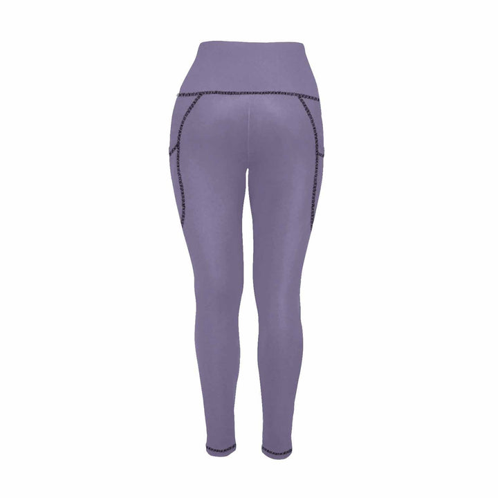 Womens Leggings with Pockets - Fitness Pants / Purple Haze - Womens | Leggings