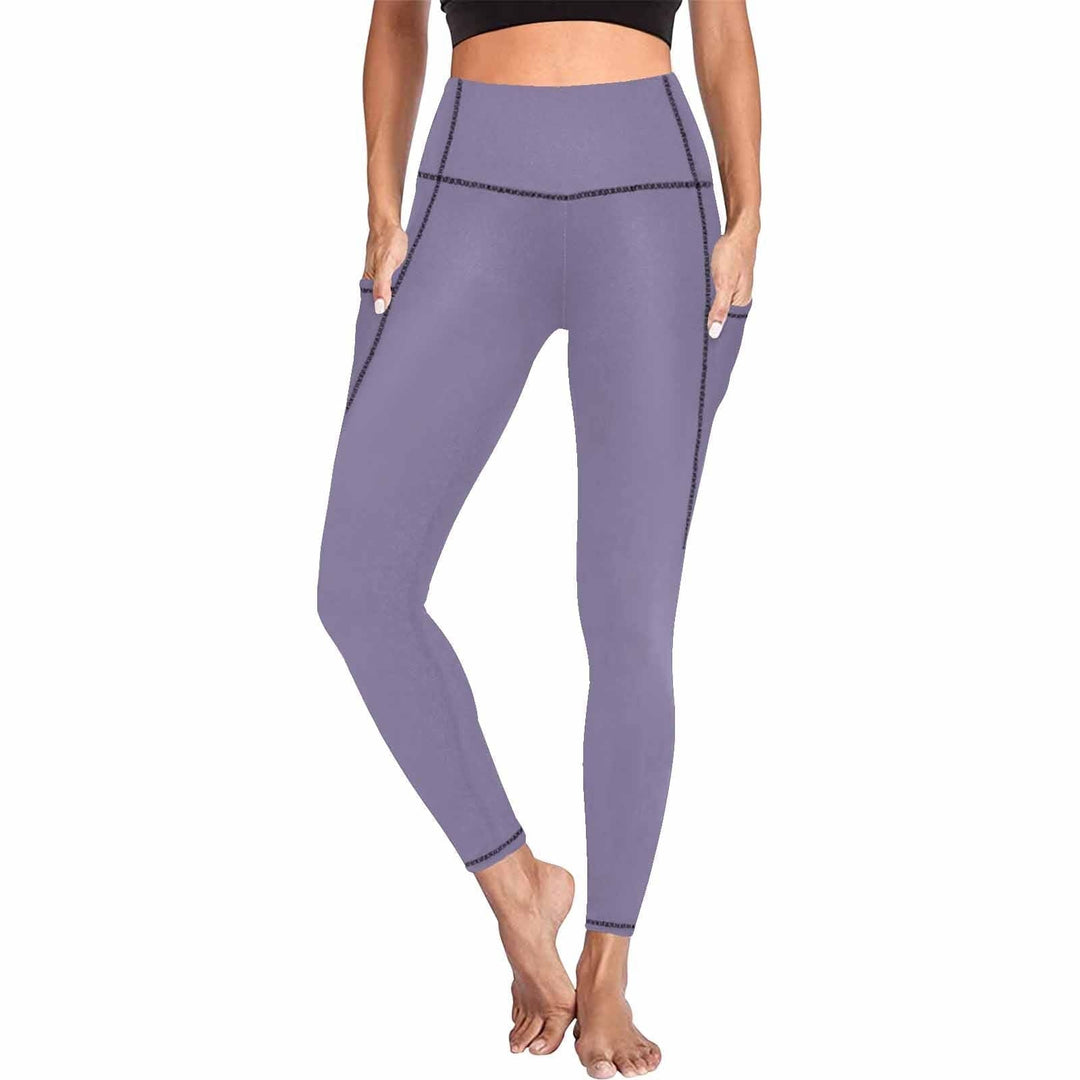 Womens Leggings with Pockets - Fitness Pants / Purple Haze - Womens | Leggings