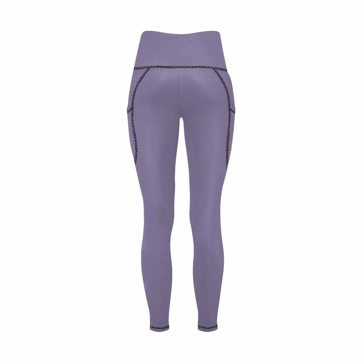 Womens Leggings with Pockets - Fitness Pants / Purple Haze - Womens | Leggings