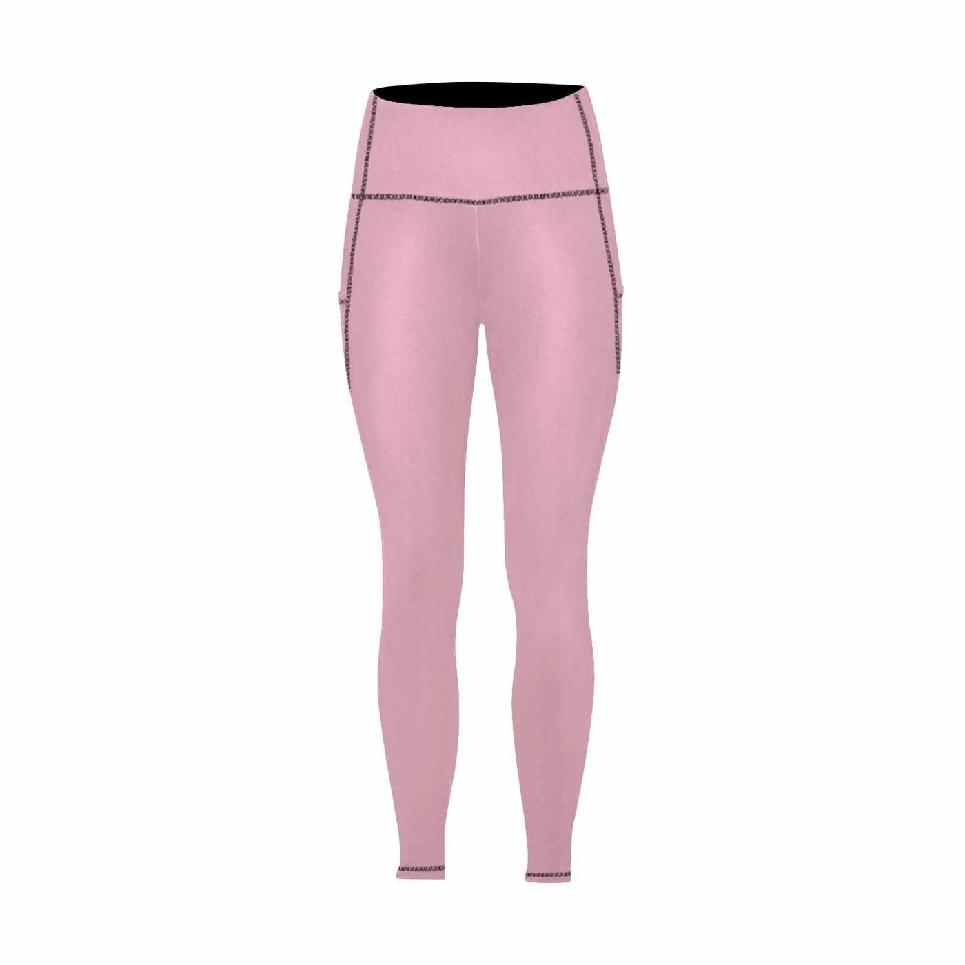 Womens Leggings With Pockets - Fitness Pants / Rosewater Red - Womens | Leggings