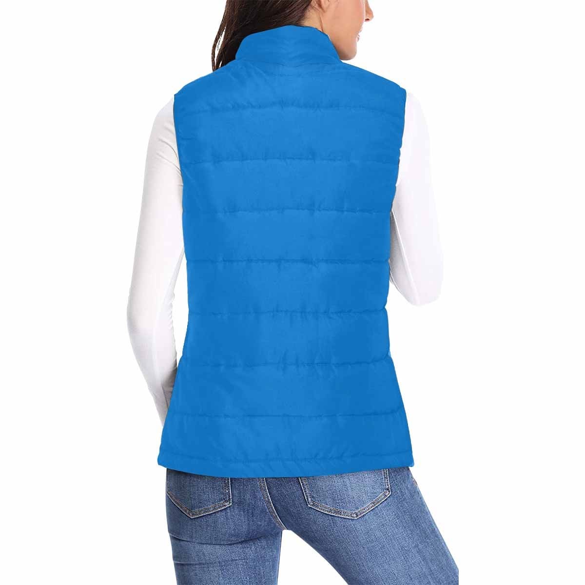 Womens Puffer Vest Jacket / Blue Grotto - Womens | Jackets | Puffer Vests