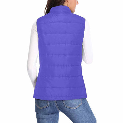 Womens Puffer Vest Jacket / Blue Iris - Womens | Jackets | Puffer Vests