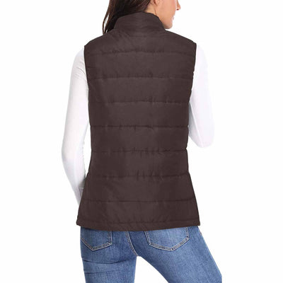 Womens Puffer Vest Jacket / Carafe Brown - Womens | Jackets | Puffer Vests
