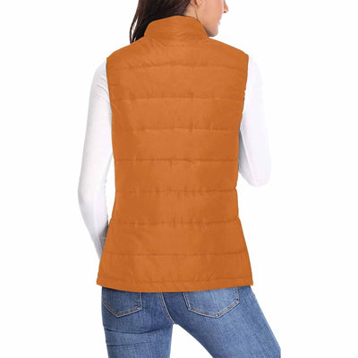 Womens Puffer Vest Jacket / Cinnamon Brown - Womens | Jackets | Puffer Vests