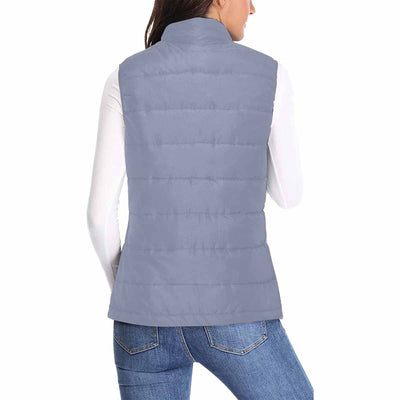 Womens Puffer Vest Jacket / Cool Gray - Womens | Jackets | Puffer Vests