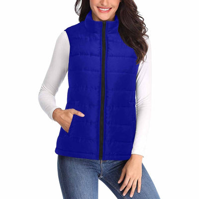 Womens Puffer Vest Jacket / Dark Blue - Womens | Jackets | Puffer Vests