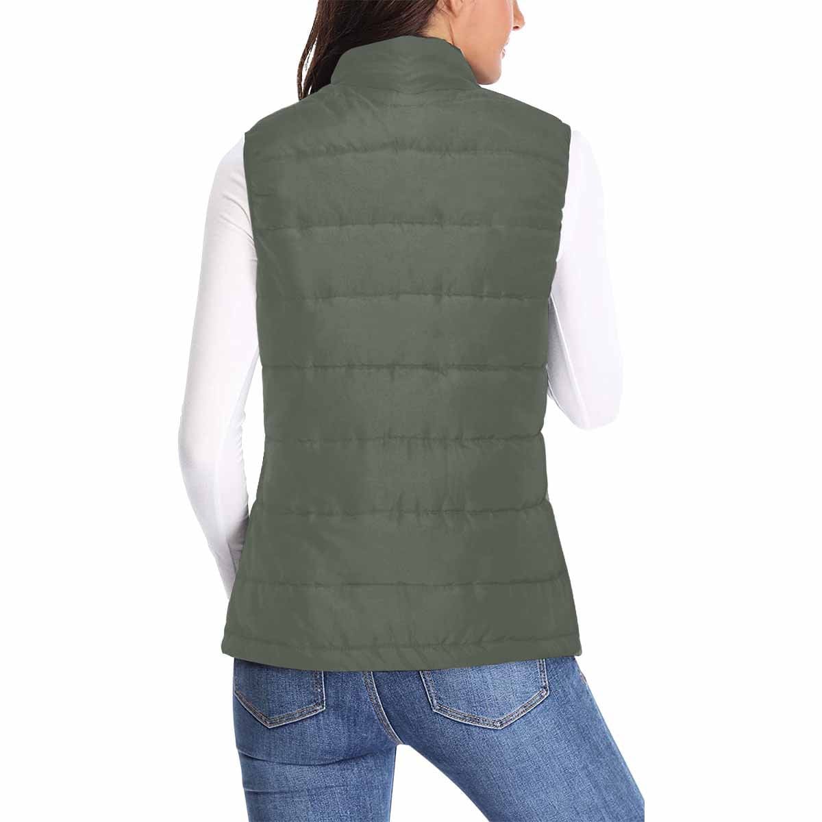 Womens Puffer Vest Jacket / Ebony Black - Womens | Jackets | Puffer Vests
