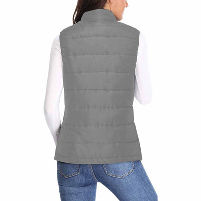 Womens Puffer Vest Jacket / Gray - Womens | Jackets | Puffer Vests