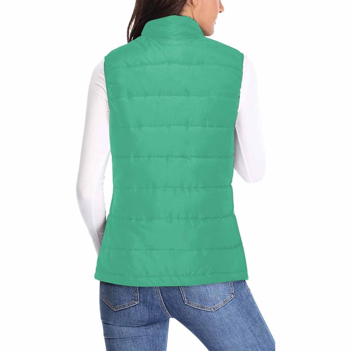 Womens Puffer Vest Jacket / Mint Green - Womens | Jackets | Puffer Vests