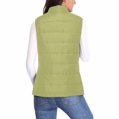 Womens Puffer Vest Jacket / Olive Green - Womens | Jackets | Puffer Vests