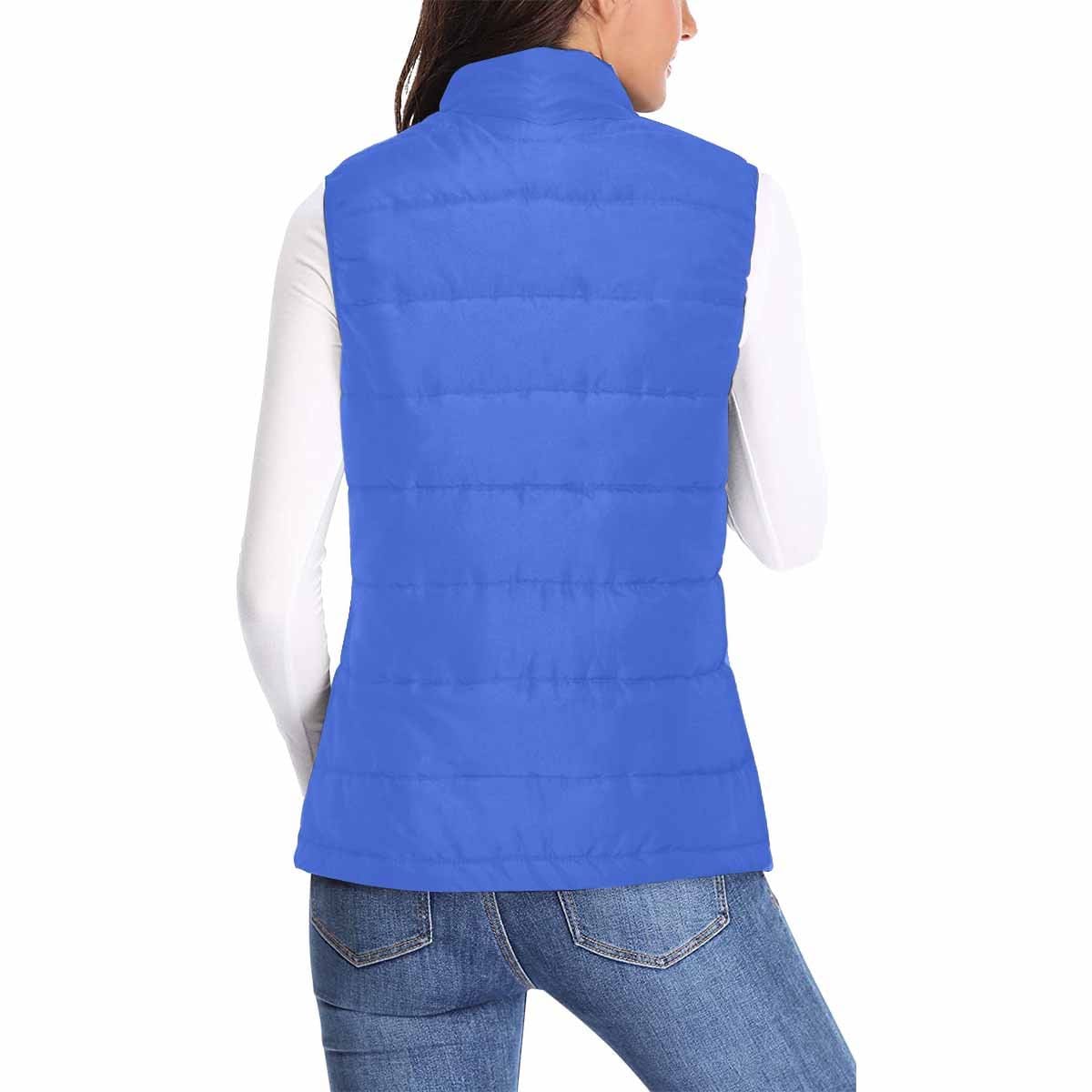 Womens Puffer Vest Jacket / Royal Blue - Womens | Jackets | Puffer Vests
