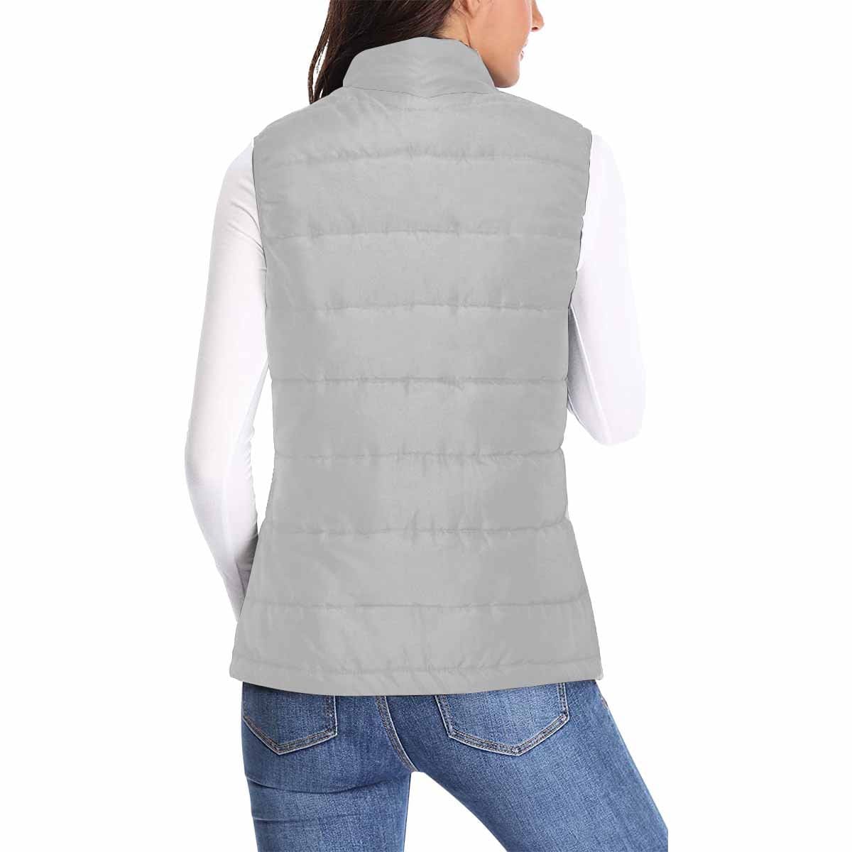 Womens Puffer Vest Jacket / Silver - Womens | Jackets | Puffer Vests