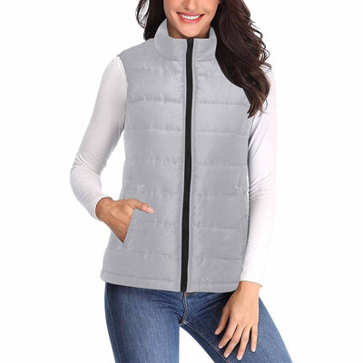 Womens Puffer Vest Jacket / Slate Gray - Womens | Jackets | Puffer Vests
