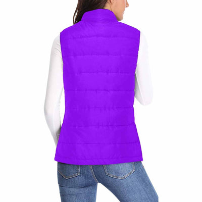 Womens Puffer Vest Jacket / Violet - Womens | Jackets | Puffer Vests
