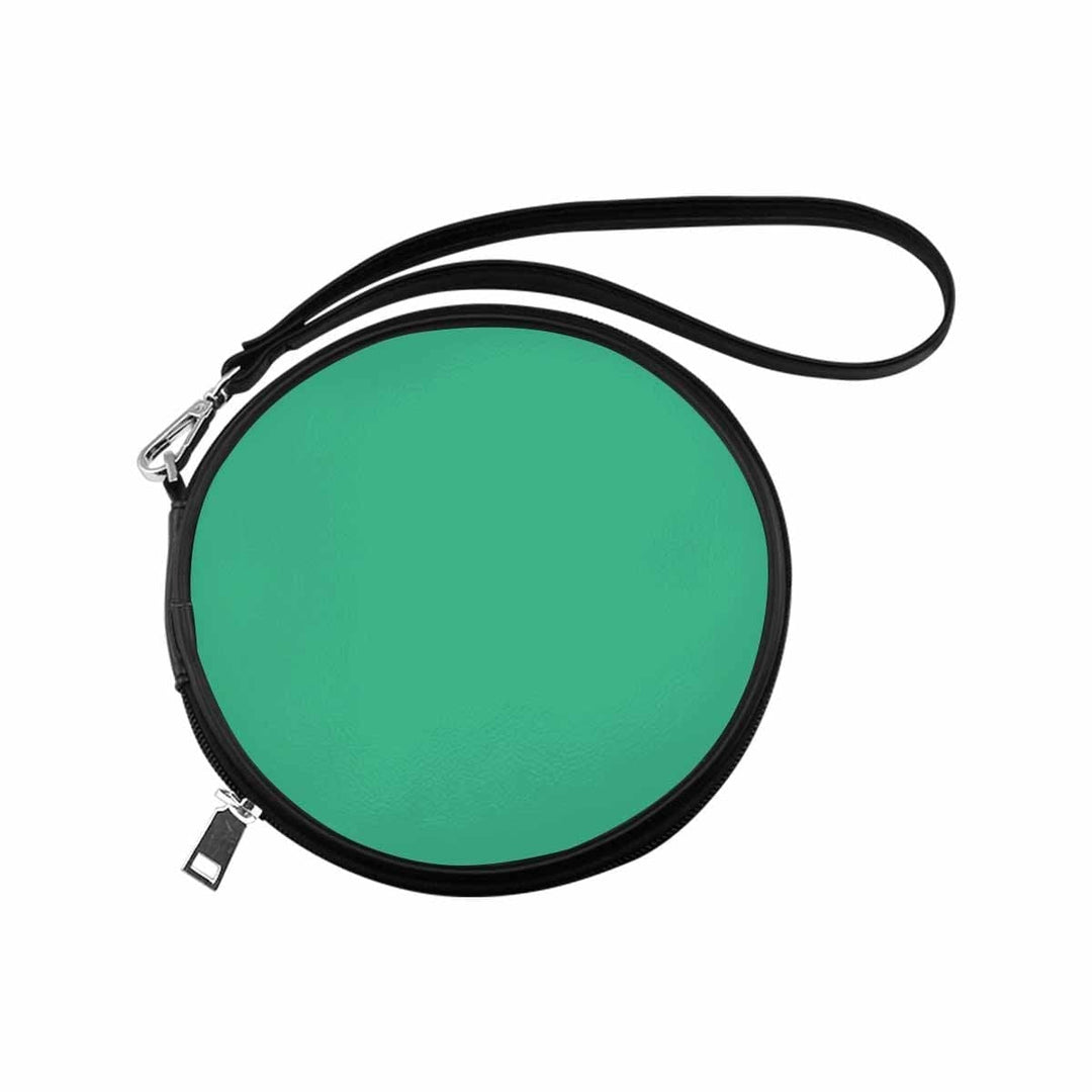 Womens Round Handbag Mint Green - Bags | Round Wristlets