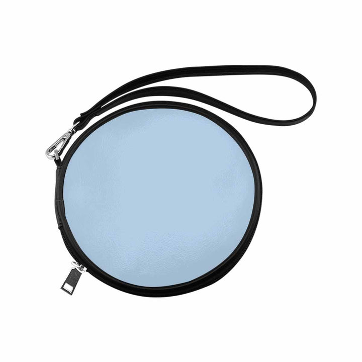Womens Round Handbag - Serenity Blue - Bags/Round Wristlets