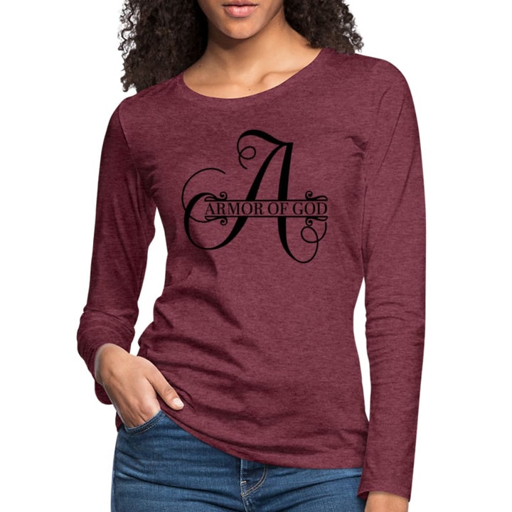 Womens Shirt / Armor of God - Long Sleeve Tee - Womens | T-Shirts | Long Sleeves