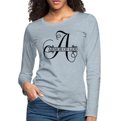 Womens Shirt / Armor Of God - Long Sleeve Tee - Womens | T-Shirts | Long Sleeves