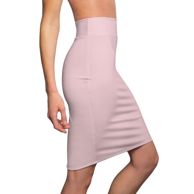 Womens Skirt Light Pink Pencil Skirt - Womens | Skirts
